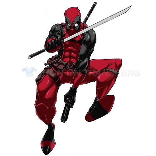 Deadpool Iron-on Stickers (Heat Transfers)NO.394